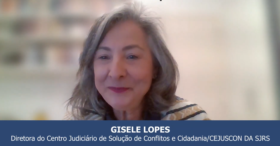 Gisele Lopes - Diretora do Centro Judiciário de Solução de Conflitos e Cidadania da JFRS