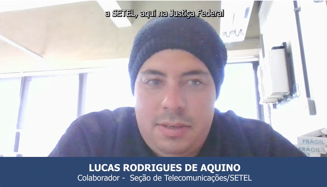 Lucas Rodrigues de Aquino - Colaborador Terceirizado da Seção de Telecomunicações