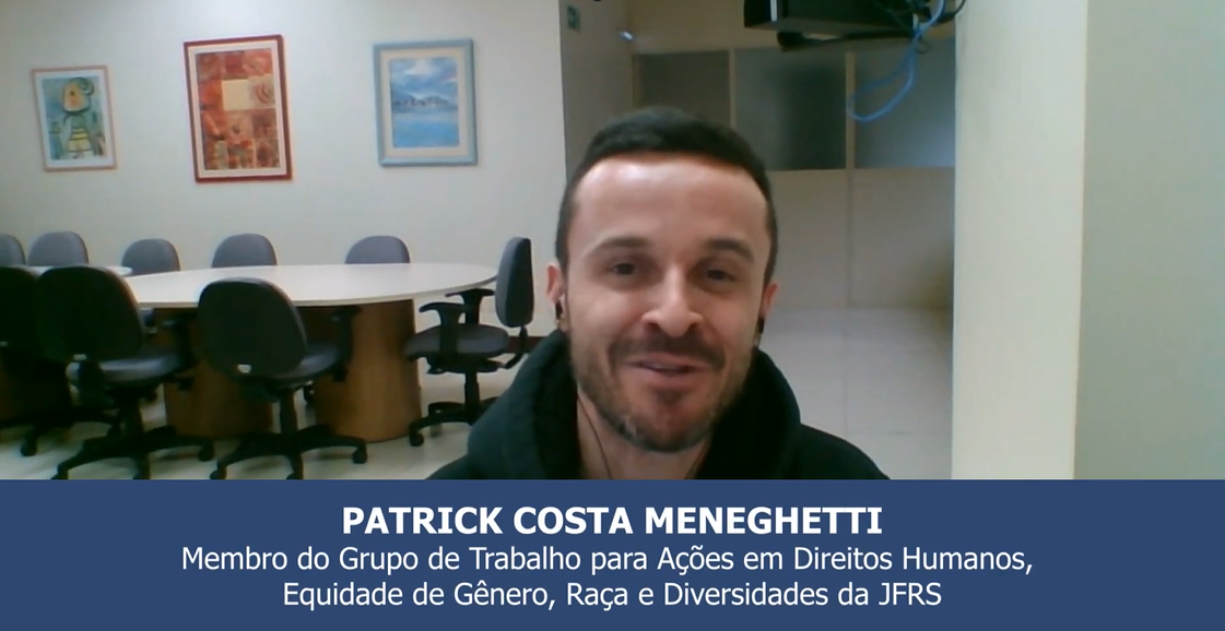 Patrick Costa Meneguetti - GT para Ações em Direitos Humanos, Equidade de Gênero, Raça e Diversidades