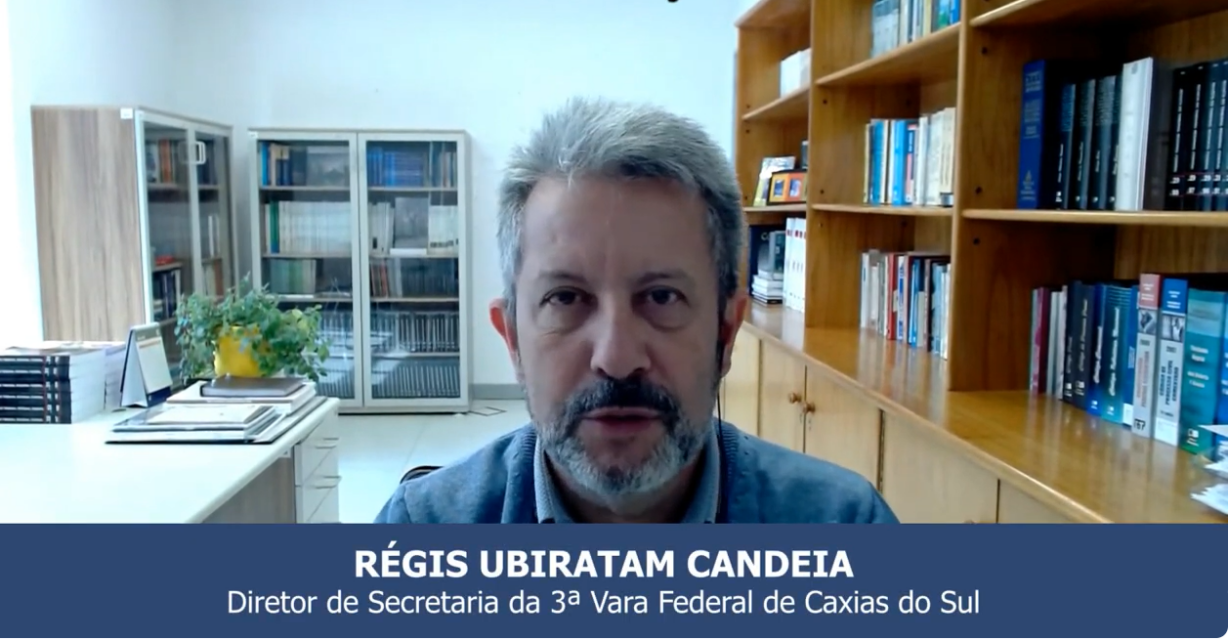 Régis Ubiratam Candeia - Diretor de Secretaria da 3ª Vara Federal de Caxias do Sul