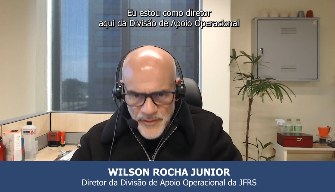 Wilson Rocha Júnior - Diretor da Divisão de Apoio Operacional